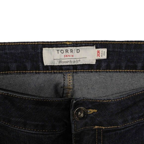 Torrid Dark Wash Skinny Jeans - Sz 20 - Picture 2 of 4